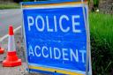 Police, ambulance and the fire service rushed to a four-car crash on the A146 on Friday afternoon.