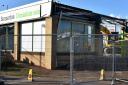 Demolition work in progress on the North Quay Retail Park in Lowestoft. Pictures: Mick Howes