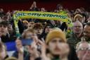 City fans made themselves heard at Anfield on Sunday afternoon