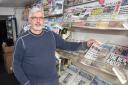 Barry Barnard has been the business owner of Kirkley News on London Road South in Kirkley, Lowestoft for more than 20 years. Picture: Mick Howes