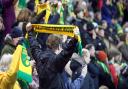 The Norwich fans before the Premier League match at Carrow Road, NorwichPicture by Paul Chesterton/Focus Images Ltd +44 7904 64026728/02/2020