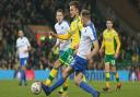 Dennis Srbeny tries to find a way through Portsmouth's defence on Saturday. Picture: Paul Chesterton/Focus Images