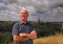 Norwich City legend Duncan Forbes on Mousehold Heath where in his time as a player he used to train.  Photo: Simon Finlay