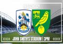 Norwich City travel to Huddersfield Town this afternoon.