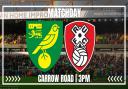 Norwich City face Rotherham United at Carrow Road on Saturday.