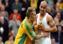 Darren Huckerby and Leon McKenzie during their Norwich City playing days