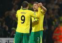 Norwich City legends Grant Holt and Russell Martin played together in a charity match yesterday