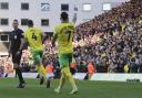 Borja Sainz celebrates after scoring his opener against Middlesbrough