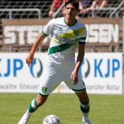 Timm Klose of Norwich City during the Friendly match at Benteler Arena, PaderbornPicture by Focus Images/Focus Images Ltd 07814 48222212/07/2018