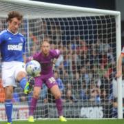 Stephen Hunt in the box. Photo: Gregg Brown