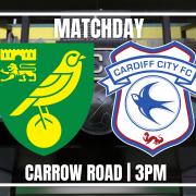 Norwich City face Cardiff at Carrow Road in the Championship this afternoon.