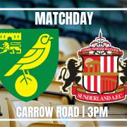 Norwich City welcome Sunderland to Carrow Road this afternoon.