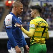 It returns today... The East Anglian Derby pits Norwich City against Ipswich Town at Carrow Road.