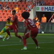 Borja Sainz rifled Norwich City ahead against Standard Liege