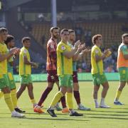 Norwich City are hoping to keep the momentum going against Derby County this afternoon.