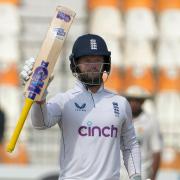 Ben Duckett struck a half-century for England (K.M. Chaudary/AP)