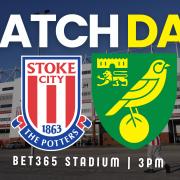 Norwich City travel to Stoke City this afternoon.