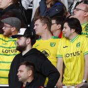 Norwich City fans watched on as the Canaries were beaten by Cardiff in the Championship