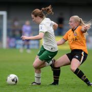 Millie Daviss in action against Cambridge at the weekend